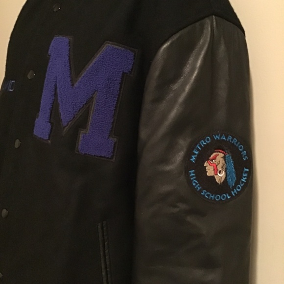 🔥SALE! Vintage, high school letterman jacket, great graphics/cond, see pics🔥🔥 - Picture 2 of 13